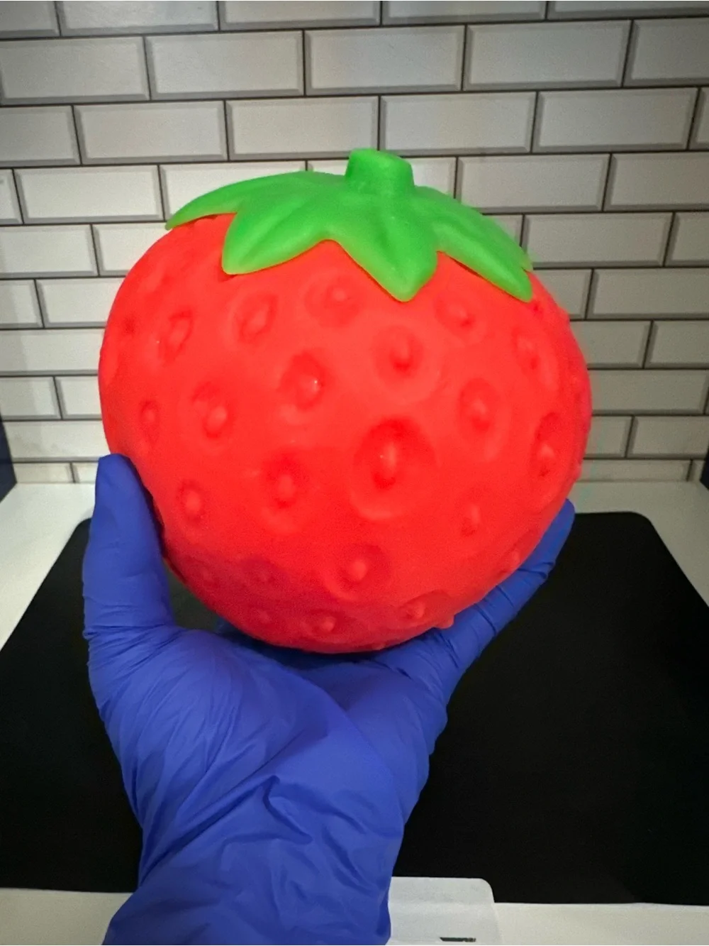 Jumbo Strawberry + Butter Squishy Bundle | Sensory Fidget Toys